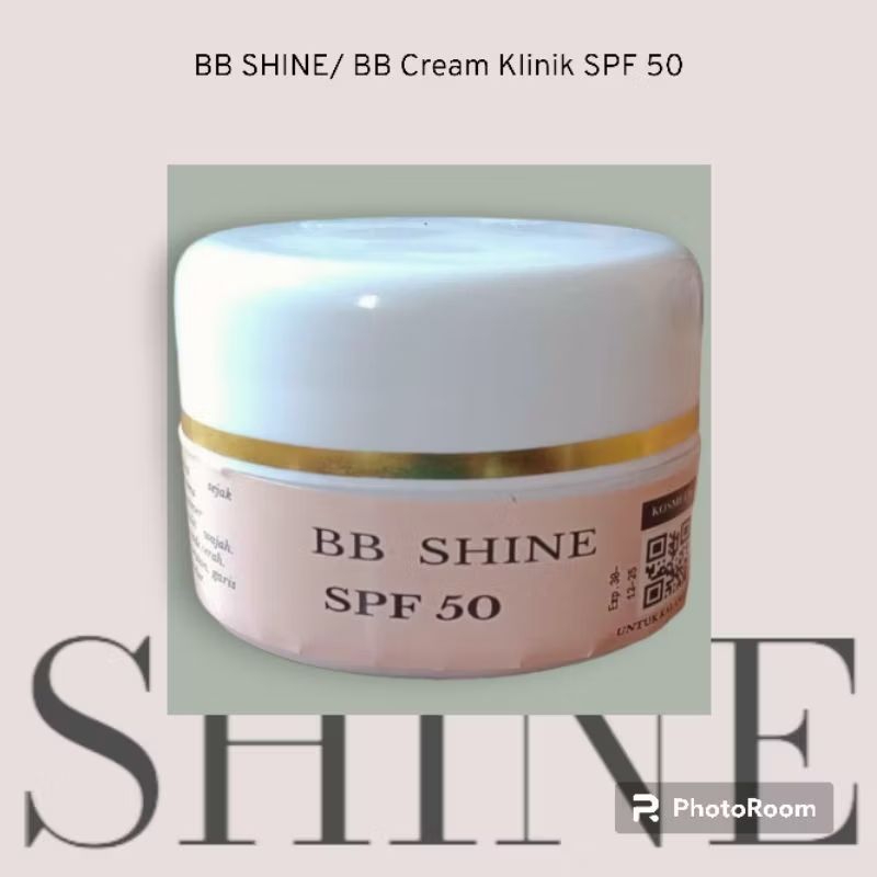 BB Shine SPF 50/BB Cream Klinik SPF 50/BB Cream Glowing