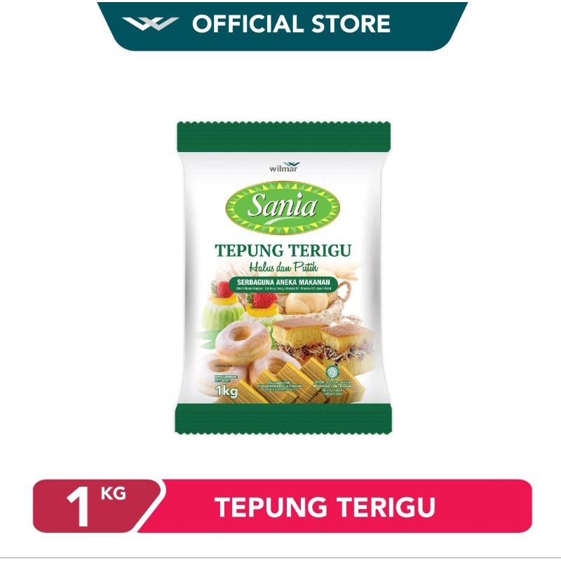 

Tepung Terigu SANIA Untuk Aneka Makanan Kemasan 1 Kg