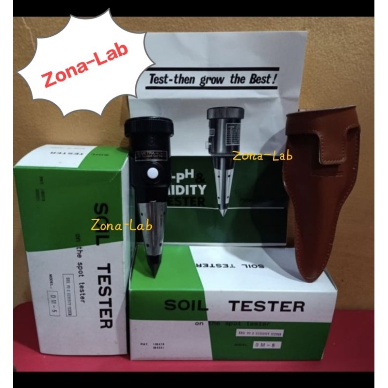 DM 5 TAKEMURA Soil pH dan Moisture Meter, pH Meter Tanah DM5 Takemura