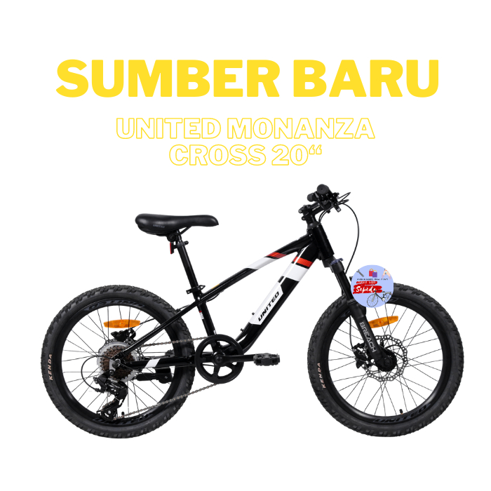 Sepeda Gunung Mtb United Monanza Cross 20"