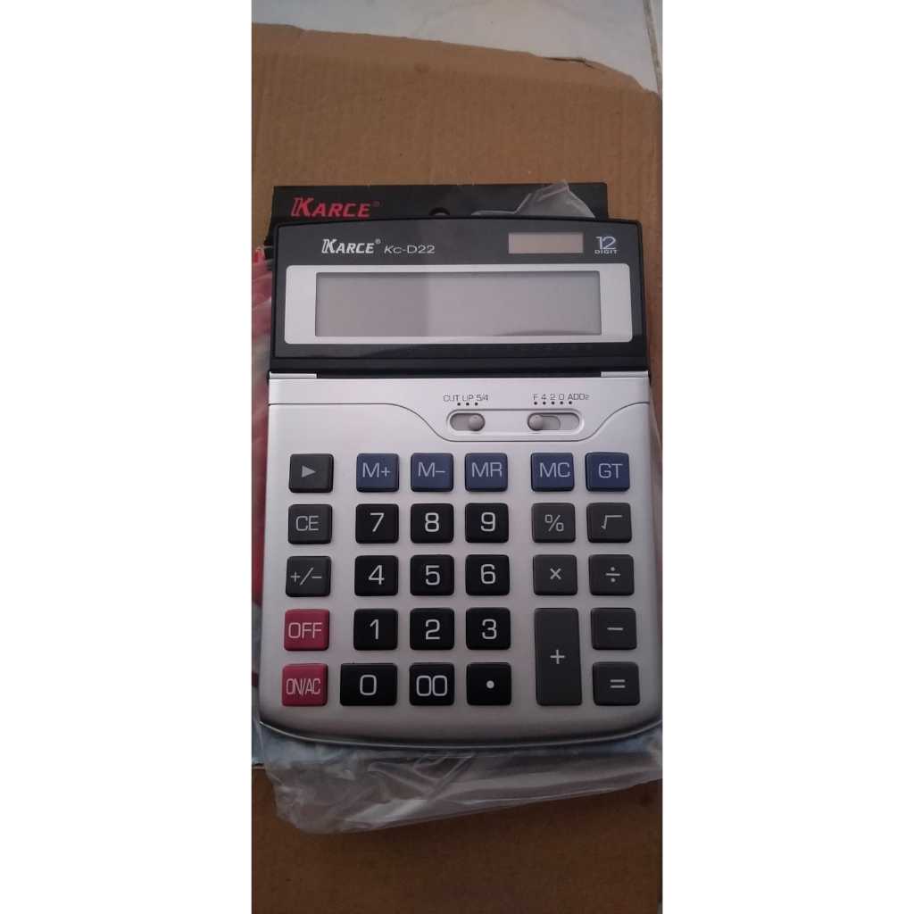 

Kalkulator karce KC-D22 12 digit original