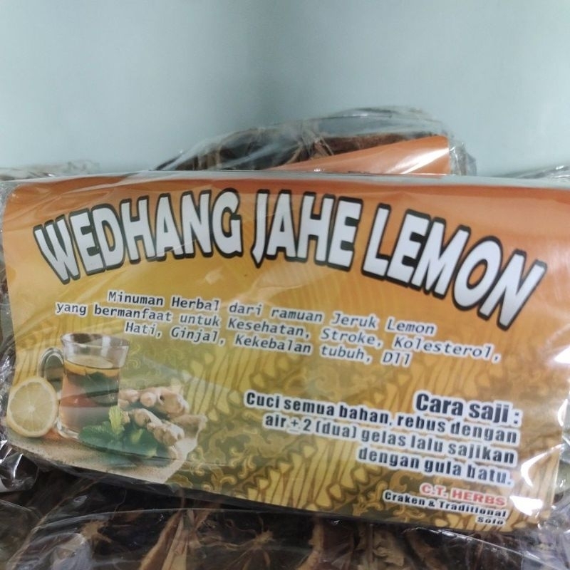 

Wedhang Jahe Lemon