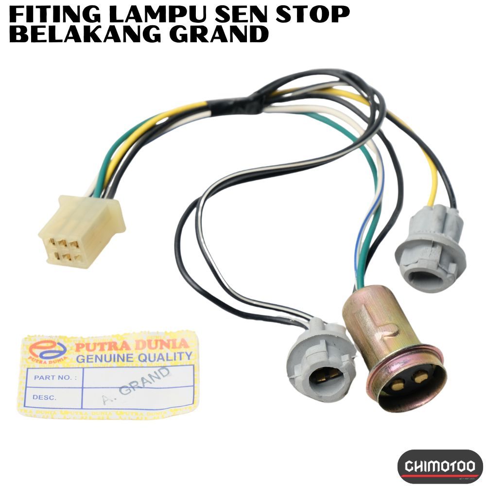 Soket Fiting Lampu Sein Sen Set Belakang Honda Astrea Grand Legenda Impressa