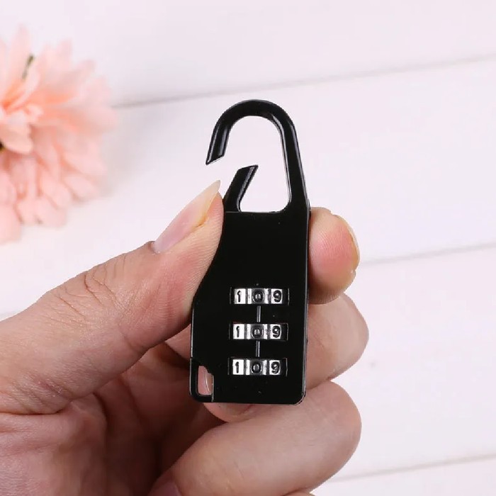 Kunci Gembok Swiss Password / Code Lock Kunci Koper / Kunci Gembok Koper