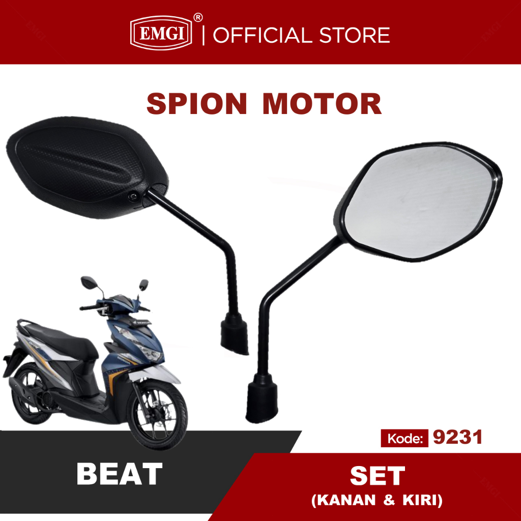 EMGI Beat Kaca Spion Motor Standar Honda Beat