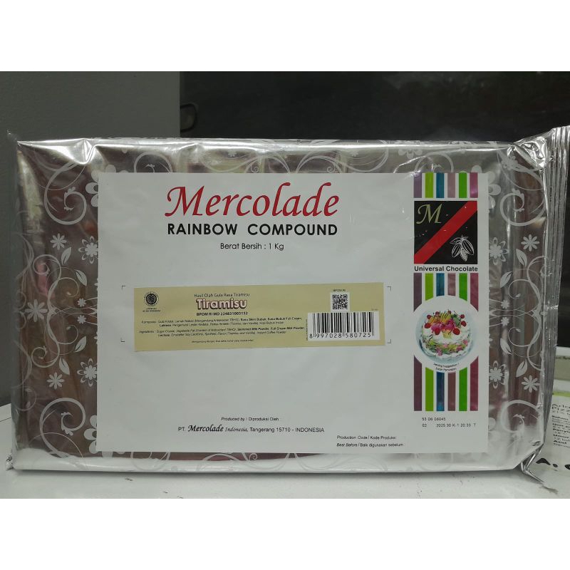 

MERCOLADE TIRAMISU COMPOUND 1 Kg