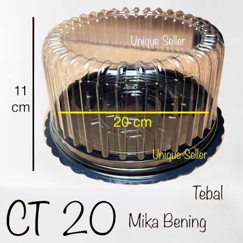 [Isi10] Mika Tumpeng Mini 20 cm BULAT / Mika CT 20 Bulat / Mika Cake Tray 20 / Mika CT 20 BULAT Diam