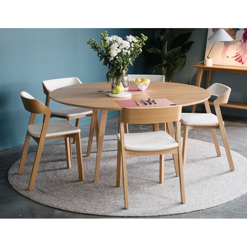 Meja Makan Minimalis Kayu Jati 4 Kursi