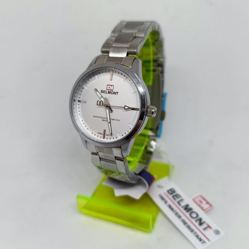 Jam Tangan Wanita Pria Belmont Tali Rantai