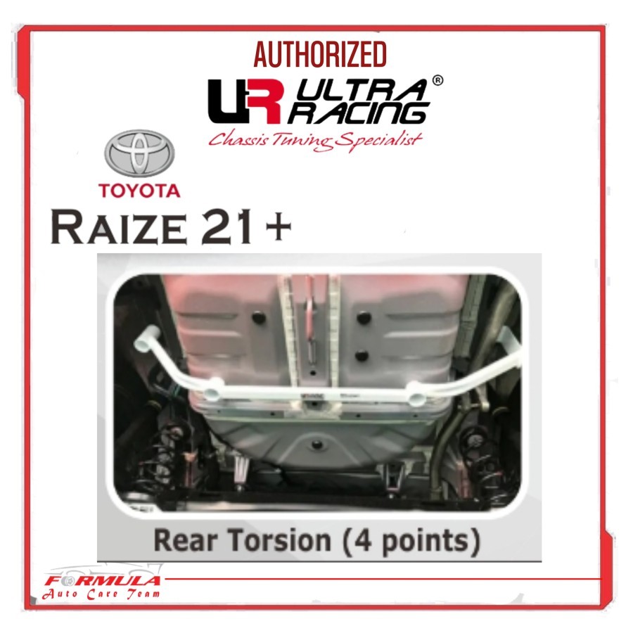 Rear Torsion (4p) Stabilizer Ultra Racing Toyota Raize 21+