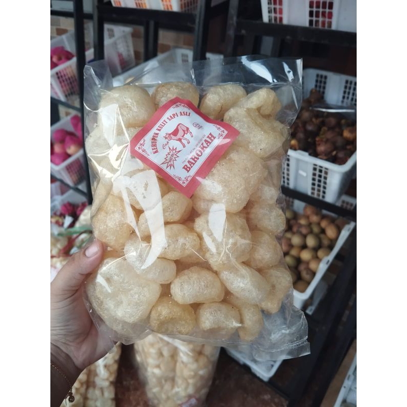 

Kerupuk Kulit Sapi 100gr