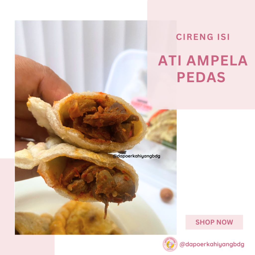 

Cireng Isi Ati Ampela Pedas By Dapoer Kahiyang