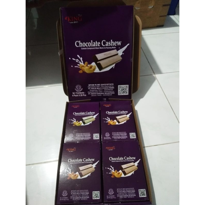 

coklat cashew jumbo 20 dus