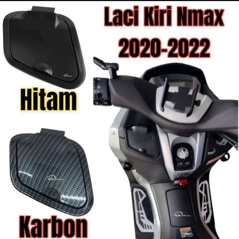 Cover Tutup Laci Depan Motor NMAX New 2020-2022 Bahan Plastik Abs