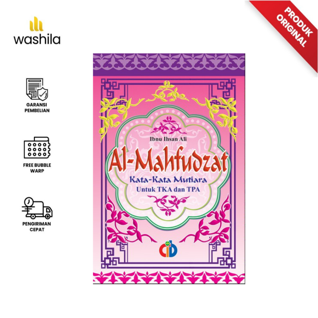 Buku Kata Kata Mutiara AL MAHFUDZAT Motivasi Hidup Arab beserta Terjemah untuk Anak - CIB