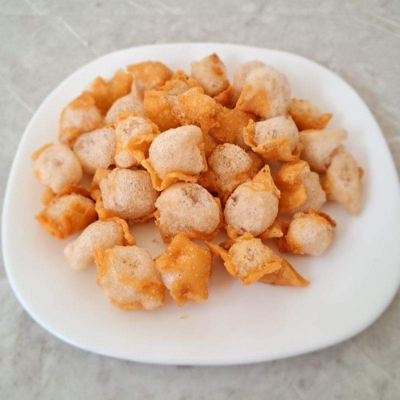 

Mac n Friends - 1Kg Siomay Mini/ Siomay Kering Aneka Rasa