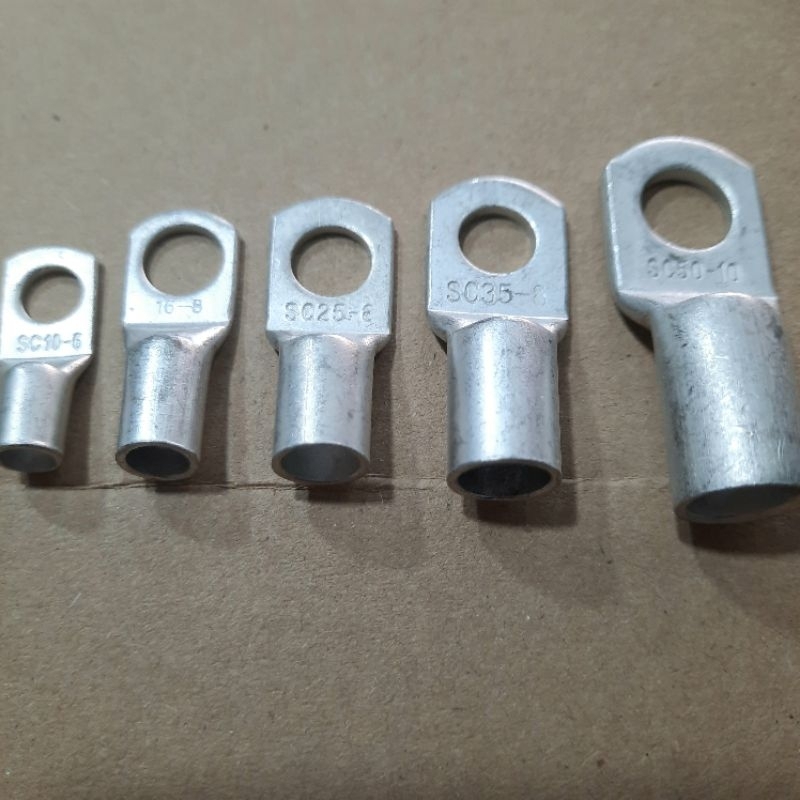 Skun kabel skun ring 10mm 16mm 25mm 35mm 50mm CU