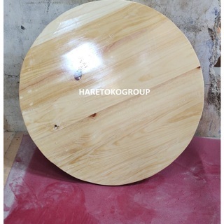 LINK CUSTOM PAPAN BULAT, PAPAN BAHAN KAYU JATI BELANDA