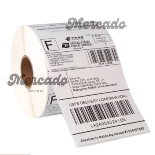 

Kertas Label Resi Barcode Stiker Thermal 1 Roll Isi 250 Pcs Lembar Perlengkapan Paket