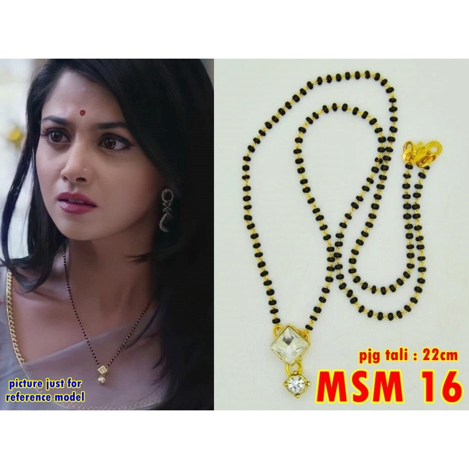 MSM / Mangalsutra Kalung Pernikahan Pengantin India