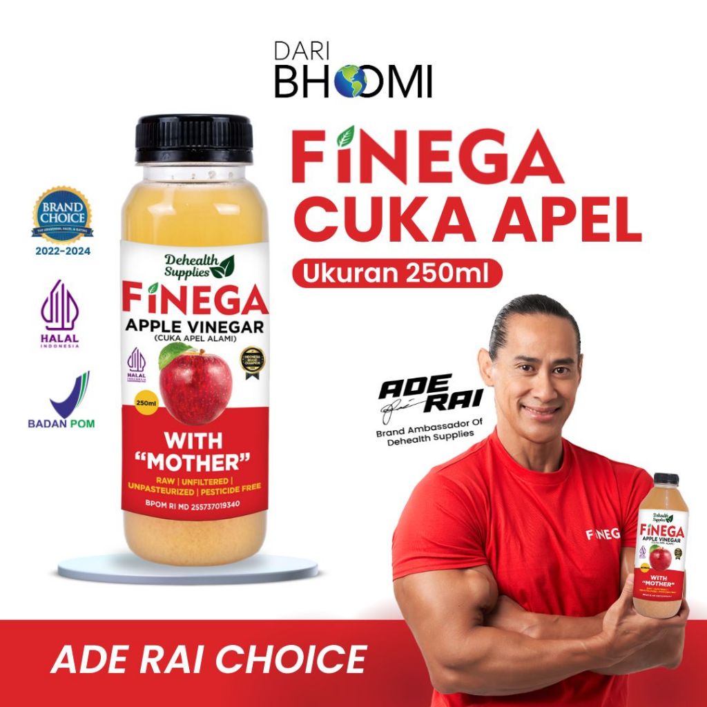 

DEHEALTH Cuka Apel Vinega 250ml