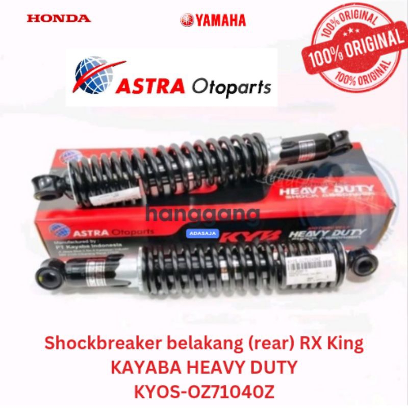 Shockbreaker Belakang Motor RX King GL Pro Mega Pro Heavy Duty Ori Kayaba