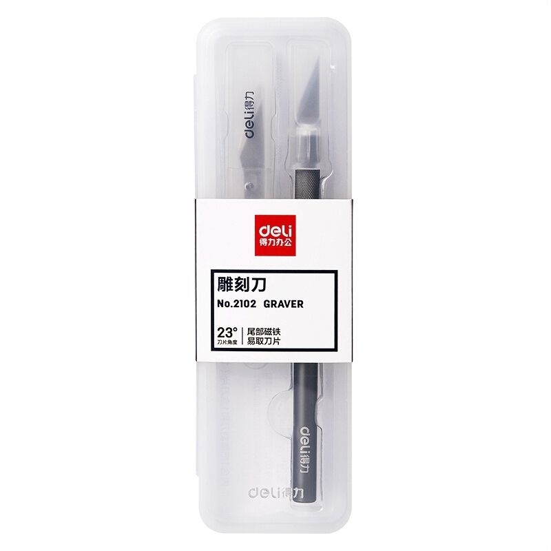 

DELI CUTTER E-2102 ( PISAU UKIR )