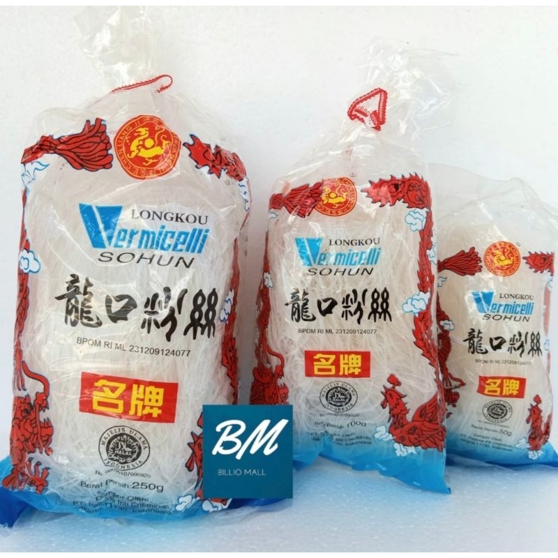 

Chen Liang Ji Soun SOHUN NAGA 50 gr 100 gr 250 gr Longkou Vermicelli