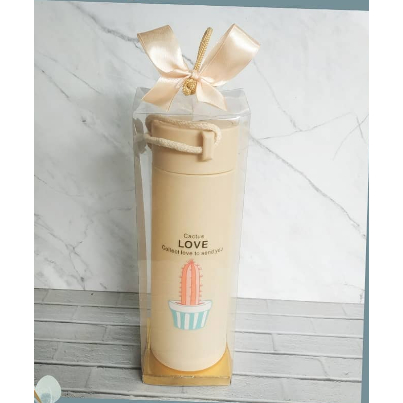 kotak mika souvenir murah  7x7x21 untuk botol my bootle termos dompet murah