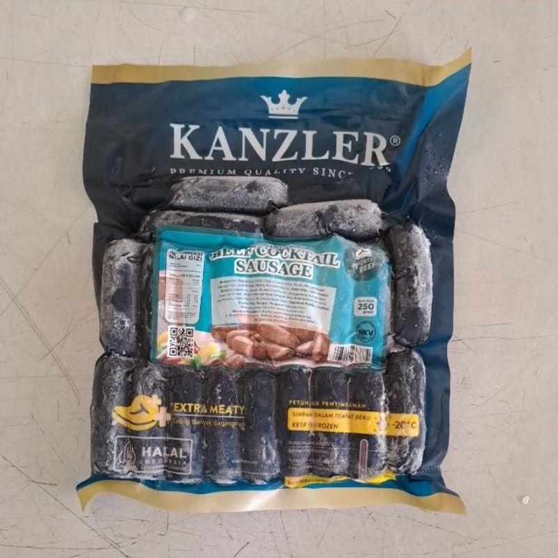 

Kanzler Sosis Cocktail 250gr