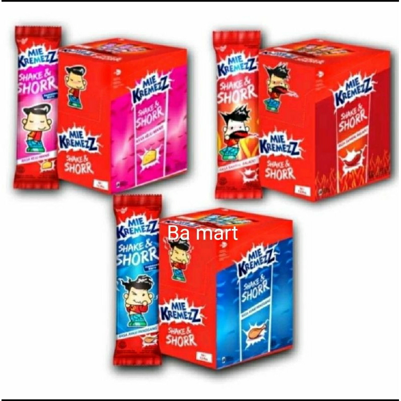 

MIE KREMEZZ SHORR MURAH 1 PACK ISI 20+1