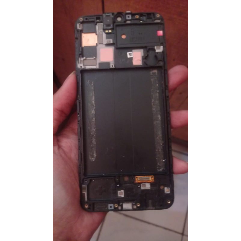 Lcd ori samsung a50 original Cabutan