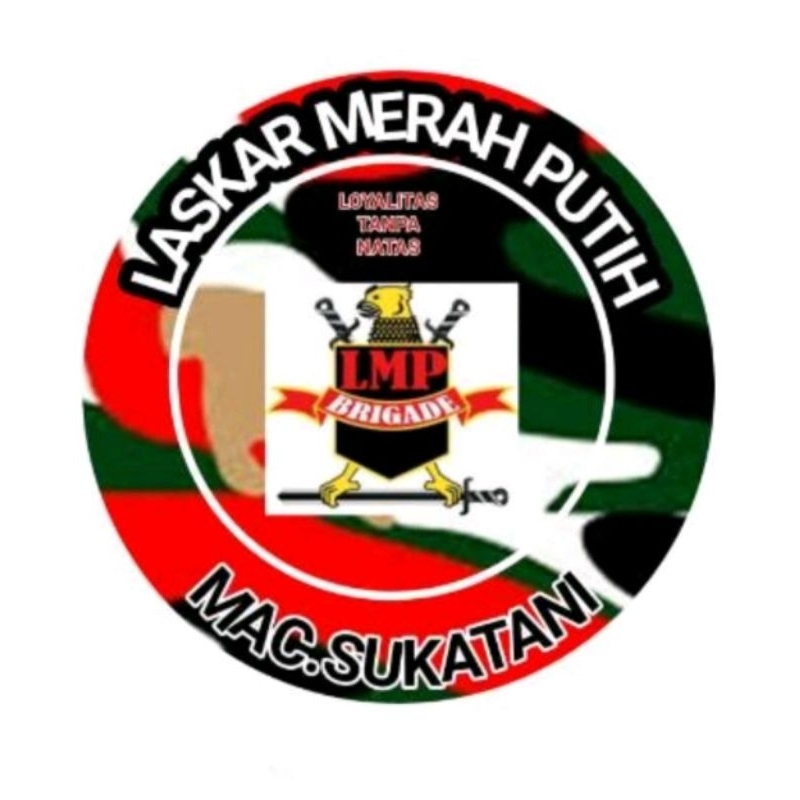 

Stiker Laskar Merah Putih/stiker LMP/stiker ormas/stiker anti air/bahan berkualitas/perekat kuat dan tahan lama