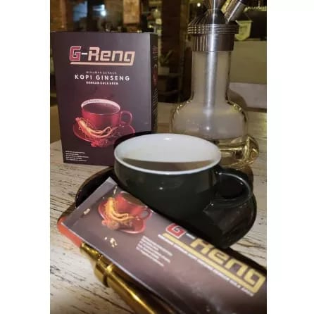 

KOPI G-RENG PREMIUM/KOPI GINSENG UNTUK STAMINA DAN KESEHATAN HARGA 1 SACHET @30 GRAM ORIGINAL.