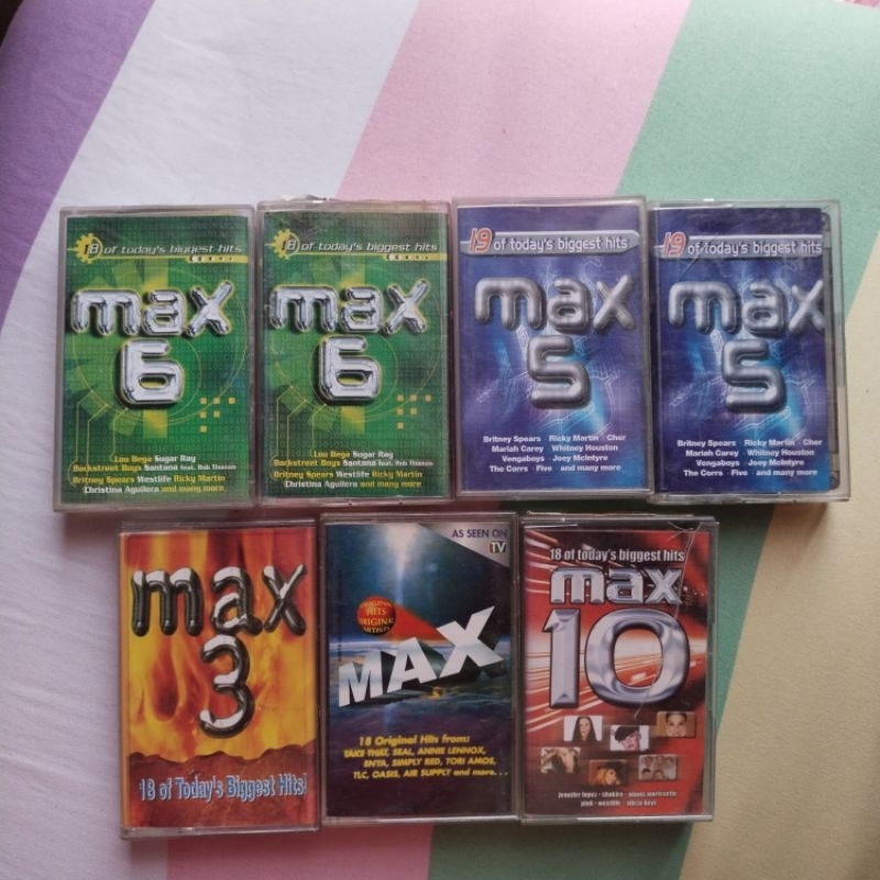 kaset pita barat Max