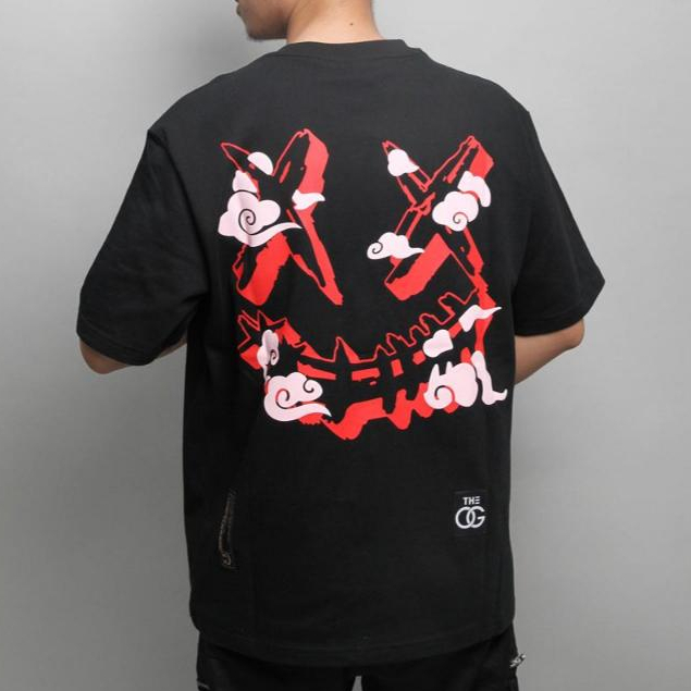 RIC Ricky Is Clown Vintage Lucky Cloud Joker Smiley T-shirt RickyIsClown Authentic