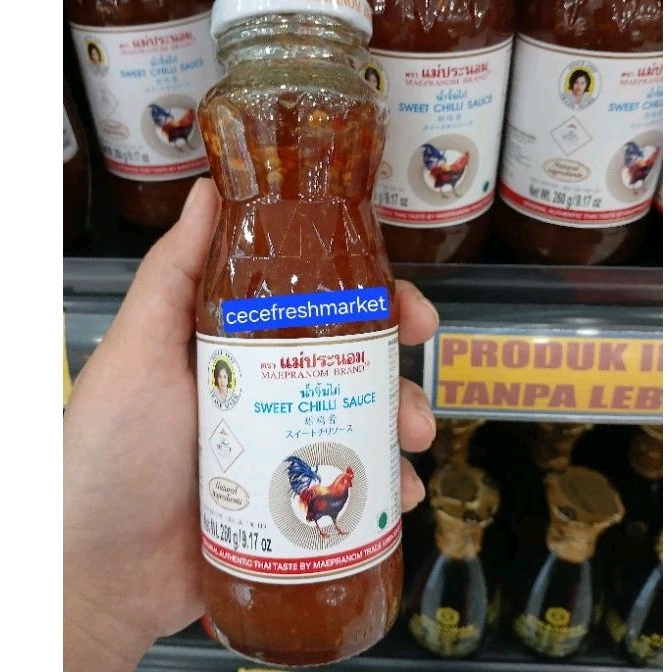 

sweet sauce thai maepranom botol