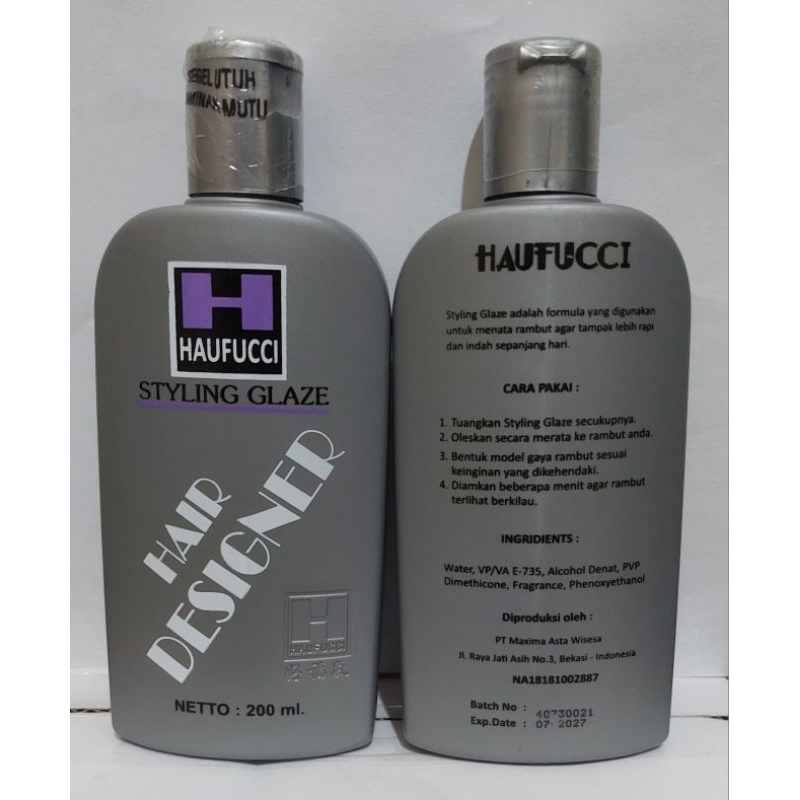 Haufucci Styling Glaze Liquid 200ml