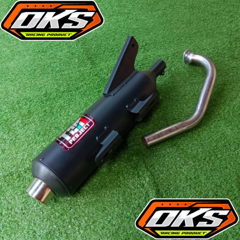 Knalpot Standar Racing Copy TZM Pnp Beat, Scoopy, Vario, Aerox, Dll