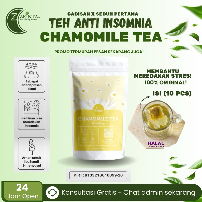 

Teh Anti Insomnia Original Chamomile Tea Herbal