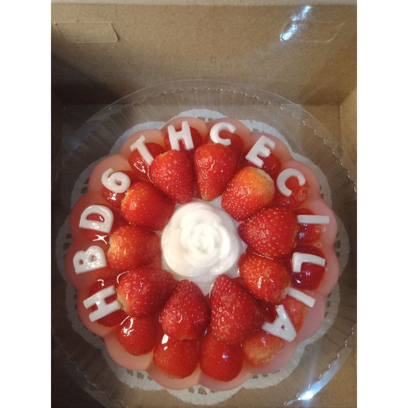 

Pudding Ucapan Strawberry Susu