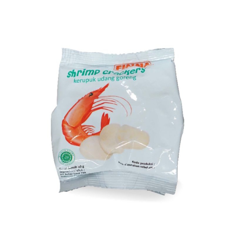 

FINNA Shrimp Crackers Kerupuk Udang Goreng 10gr (GARUDA)