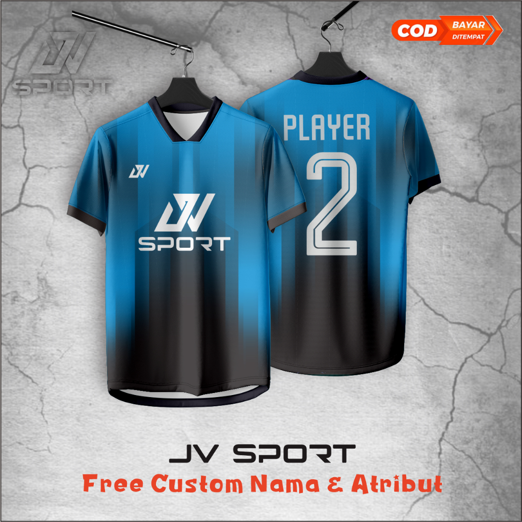 JERSEY FUTSAL DAN BAJU SEPAK BOLA PRINTING CUSTOM NAMA NOMOR DAN LOGO