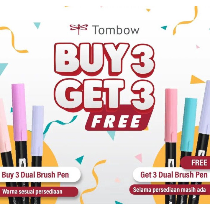 

EKSTRA PROMO BELI 1 GRATIS 1 MINIMAL BELI 3 ABT TOMBOW DUAL TIP BRUSH PEN ART MAKER SPIDOL KUAS KALIGRAFI CAT AIR WARNA