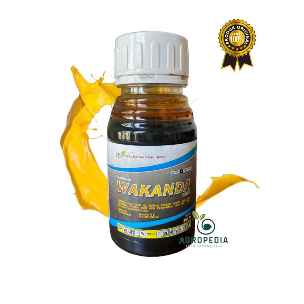 Insektisida wakanda 72 EC @ 1000 ml - Abamektin tertinggi 72 % membasmi hama thrips dan wereng