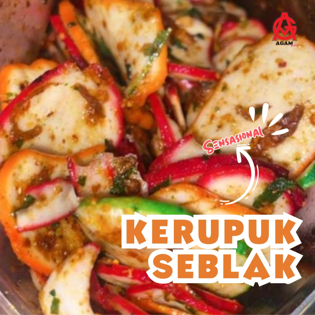 

KERUPUK SEBLAK WARNA [250] / JAJANAN CEMILAN SNACK / AGAM BSHOP