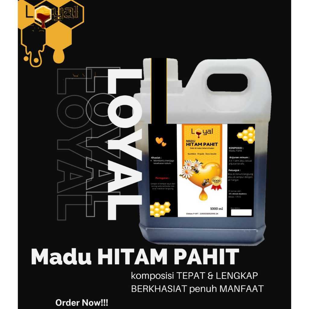 

Madu Premium Hitam Pahit Loyal 1kg - Madu Herbal Diabetes Kolesterol & Asam Urat