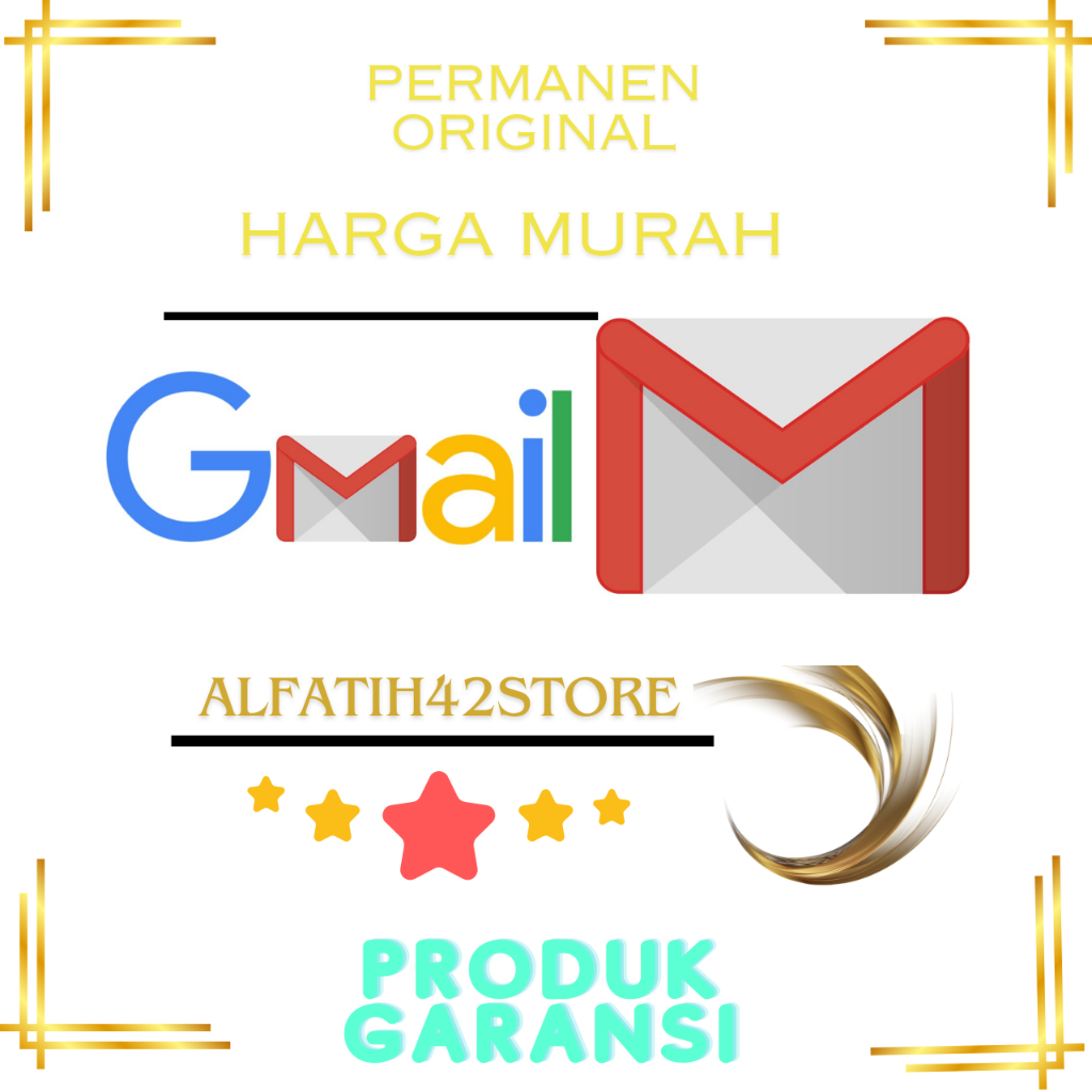 GMAIL FRESH PERMANEN Garansi Termurah