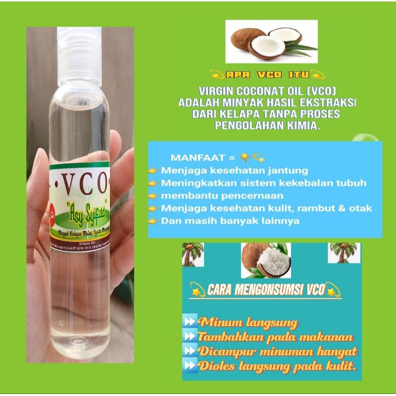 

minyak vco 100%murni