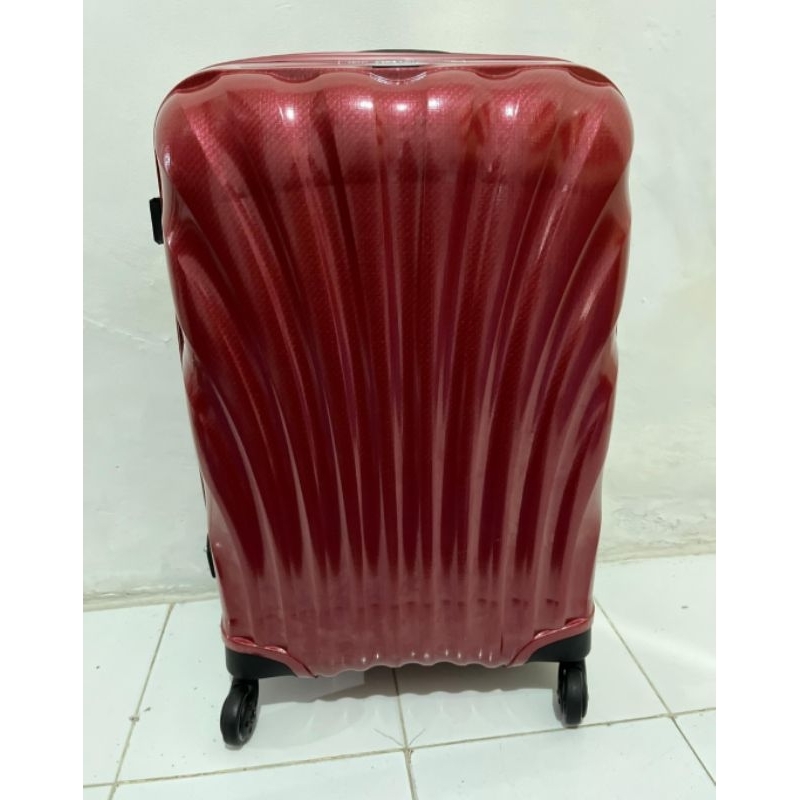 Preloved Koper Samsonite Cosmolite Merah ORIGINAL